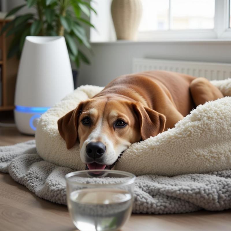 Managing Dog's Cough at Home