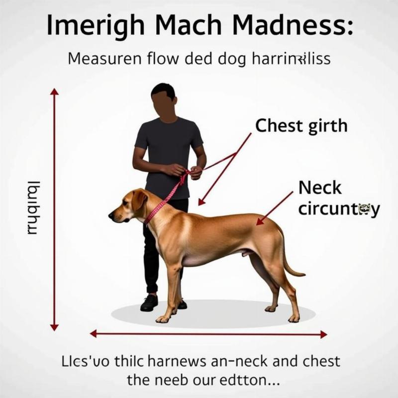 Measuring Dog for Harness