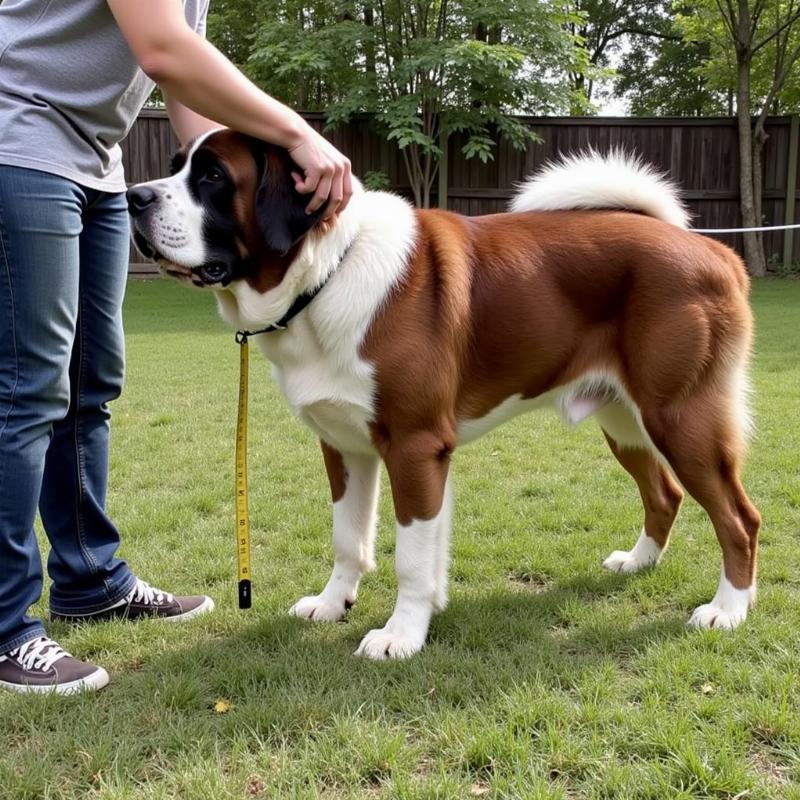 Measuring Dog for House