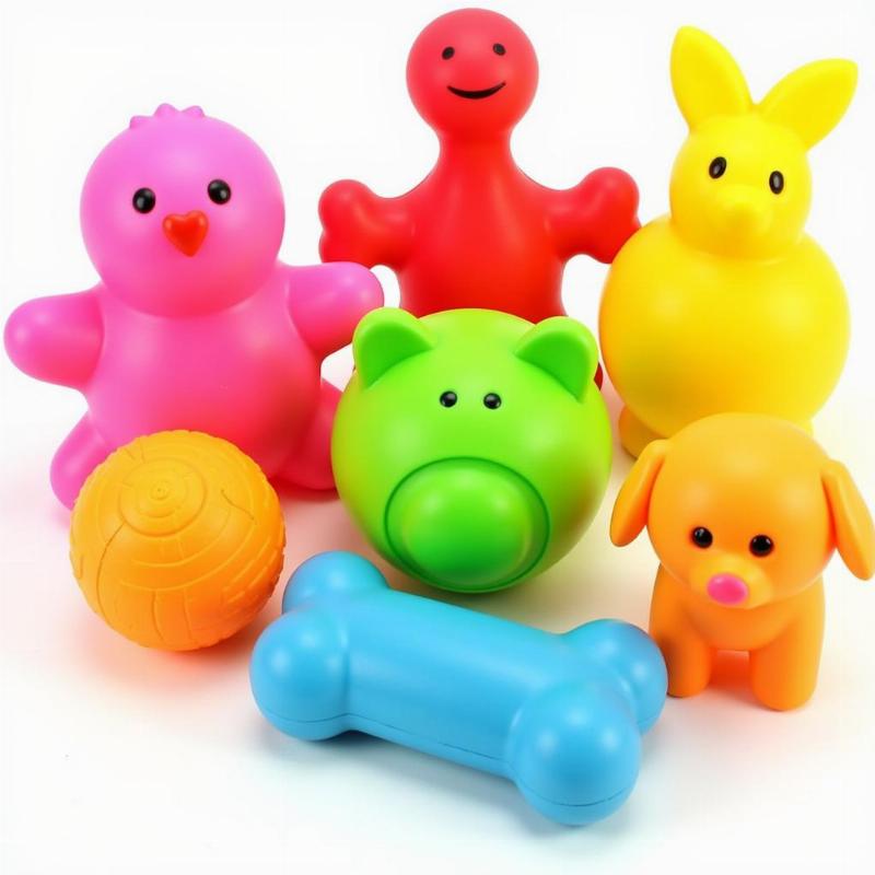 Soft Rubber Dog Toys for Dogs