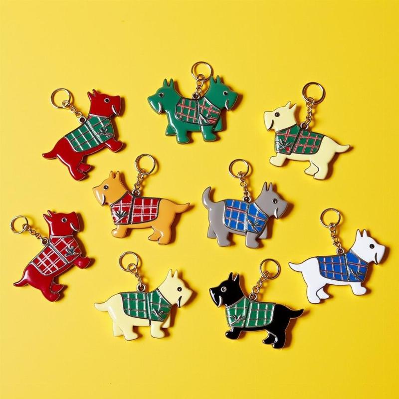 Munro Scottie Dog Bag Charm: The Perfect Accessory for the Stylish Scottie Lover