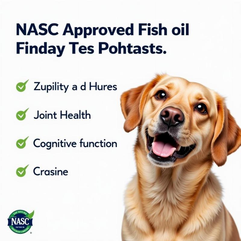 Benefits of NASC Approved Fish Oil for Dogs