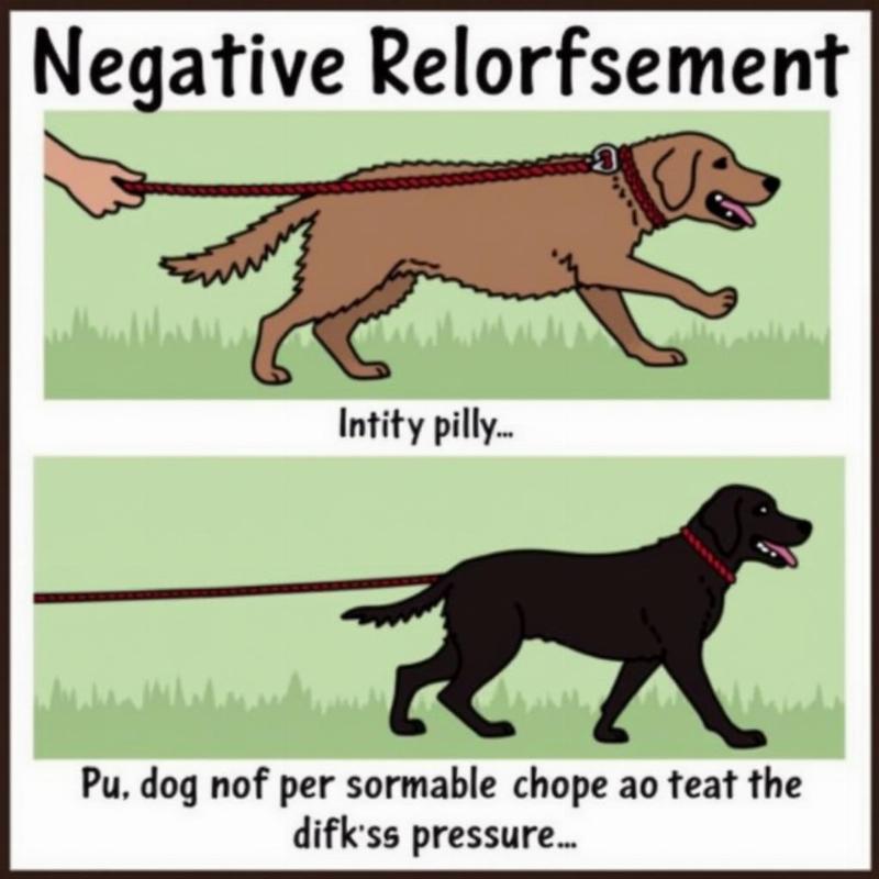 Negative Reinforcement Dog Training Example