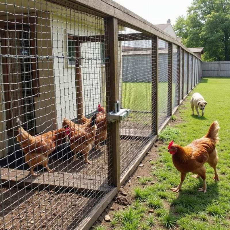 Preventing Dog Attacks on Chickens