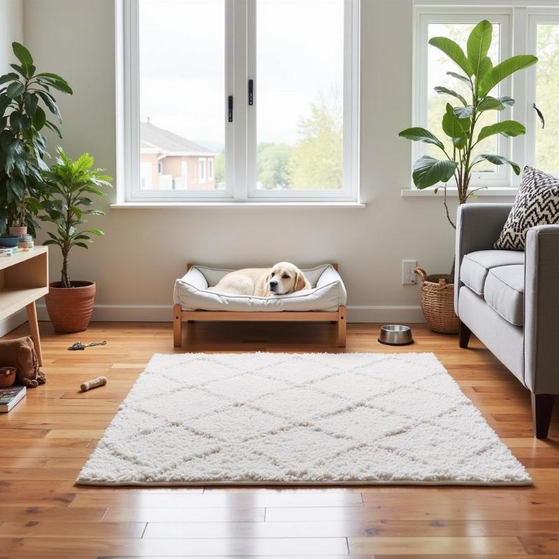 Preventing dog urine accidents on hardwood floors