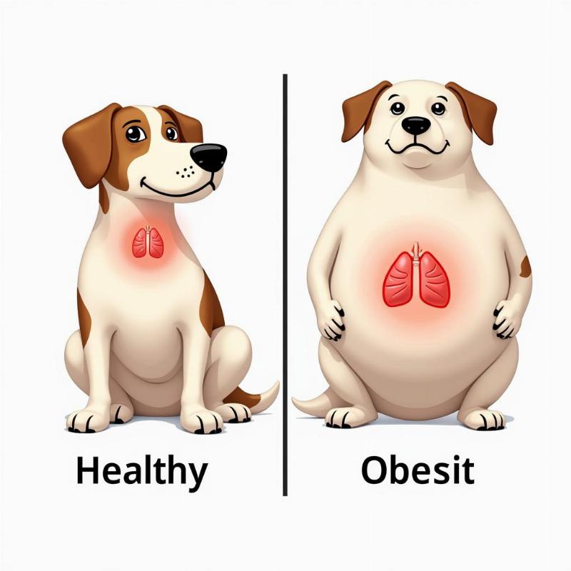 Obese Dog and Health Problems