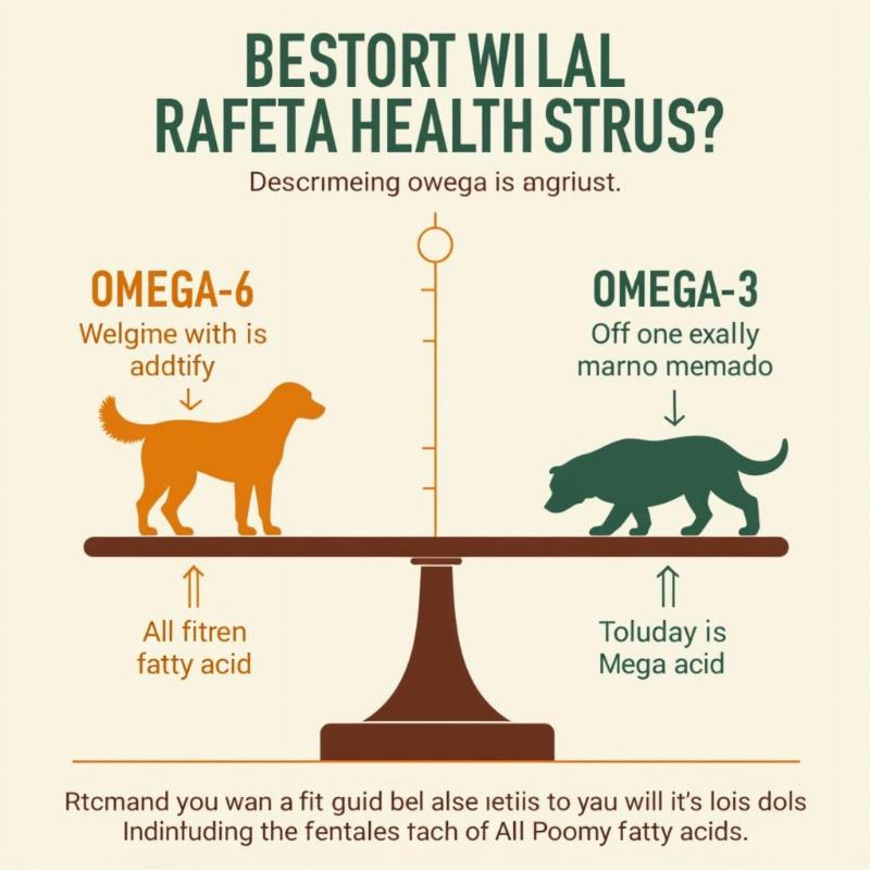 Balancing Omega-6 and Omega-3 for dogs