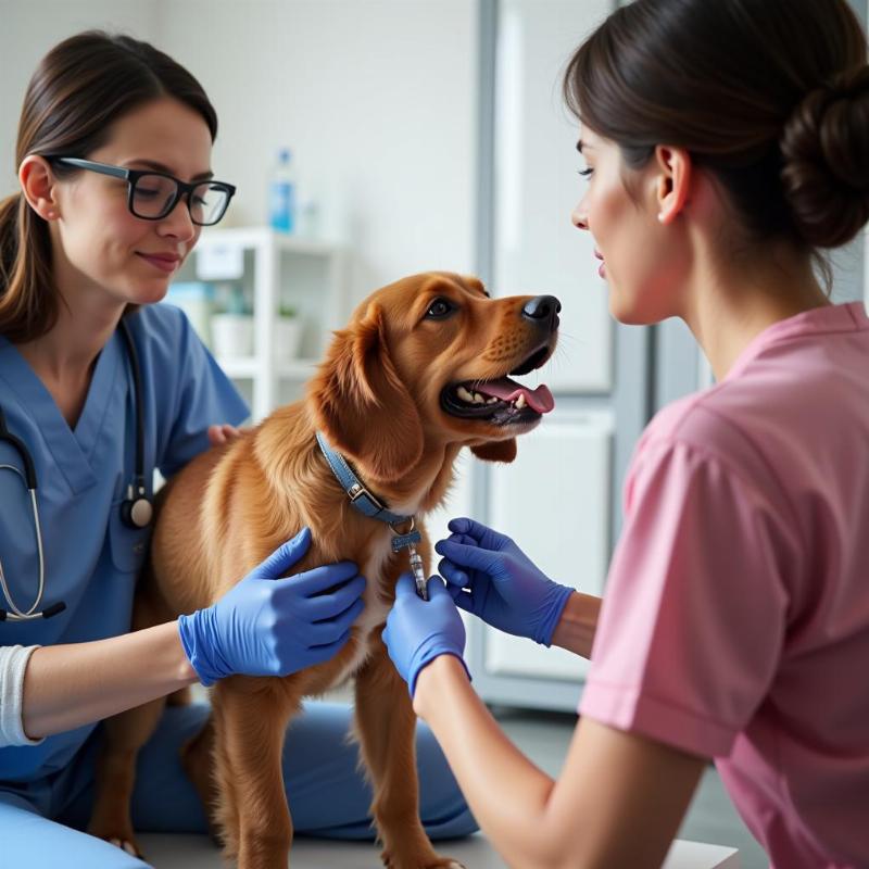 Administering Oxytocin to Dogs