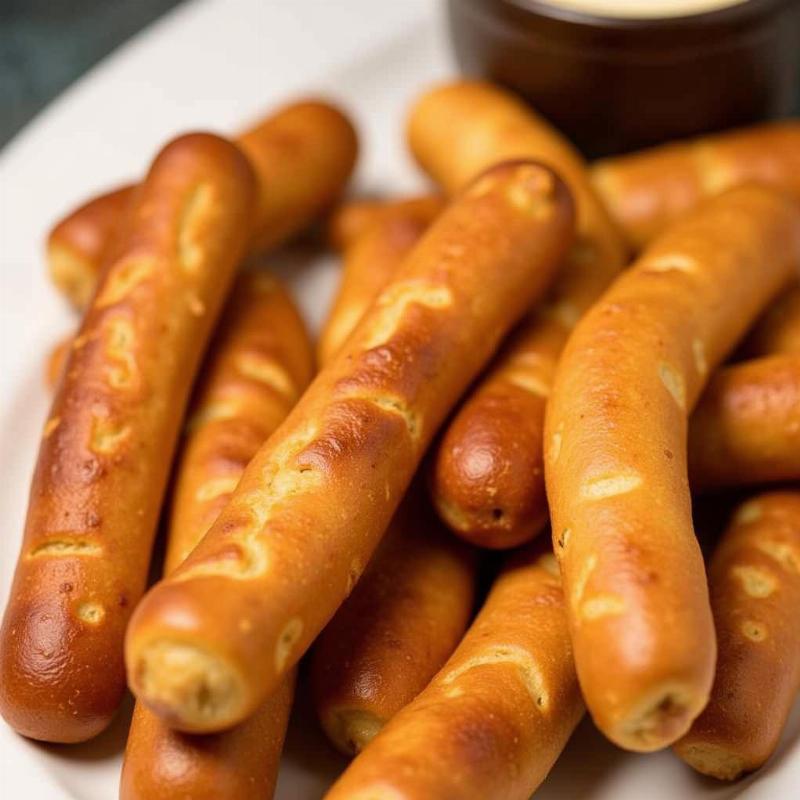 Perfectly Cooked Pretzel Dogs