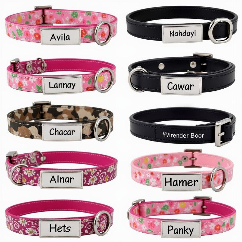 Personalized Dog Collars for Male Dogs