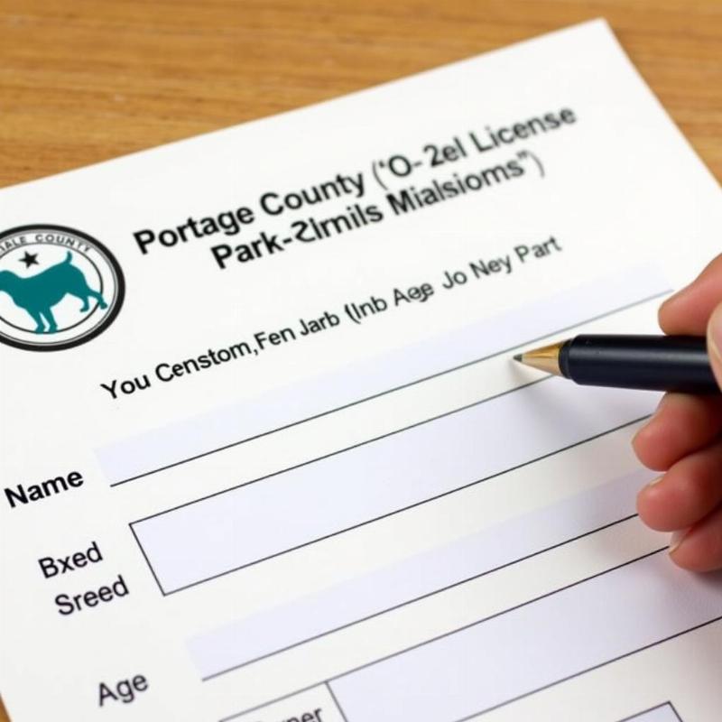 Applying for a Portage County Dog License