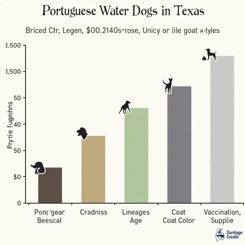 Chó nước Bồ Đào Nha - Giá tại Texas