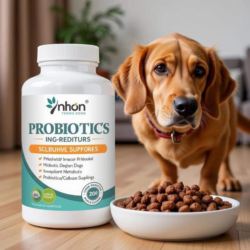 Probiotic Supplement for Dogs with Allergies