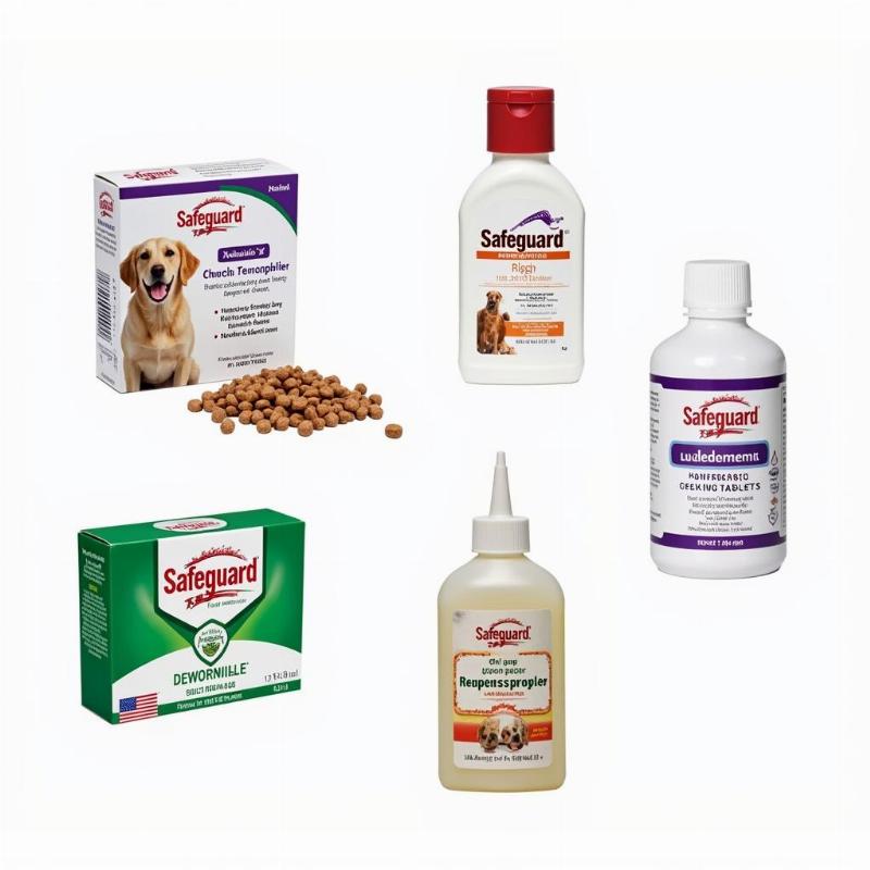 Safeguard Dewormer in Various Forms