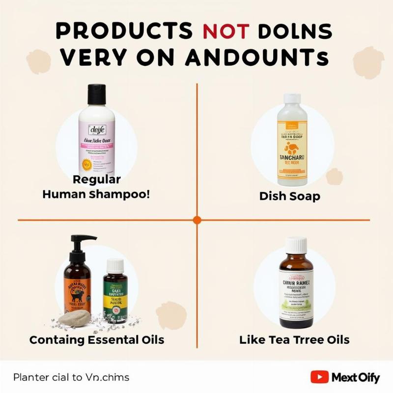 Products to Avoid on Dogs