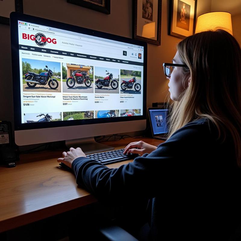 Searching for Big Dog Motorcycles Online