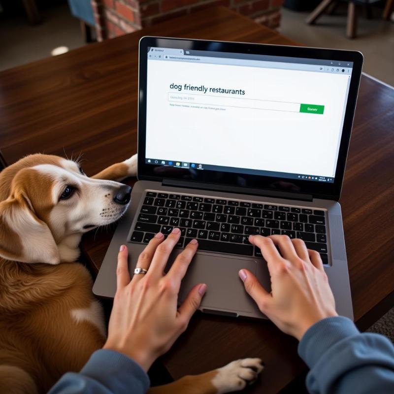 Searching for Dog-Friendly Restaurants Online