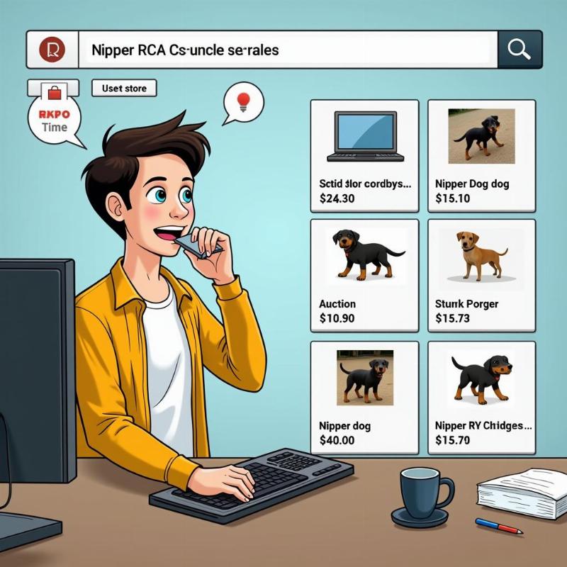 Searching for Nipper RCA Dog Online