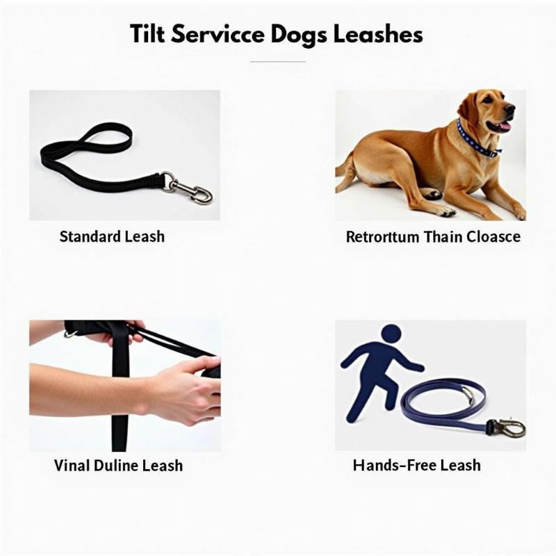 Different Types of Service Dog Leashes