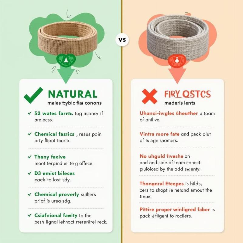 Comparison of Natural and Chemical Flea Collars