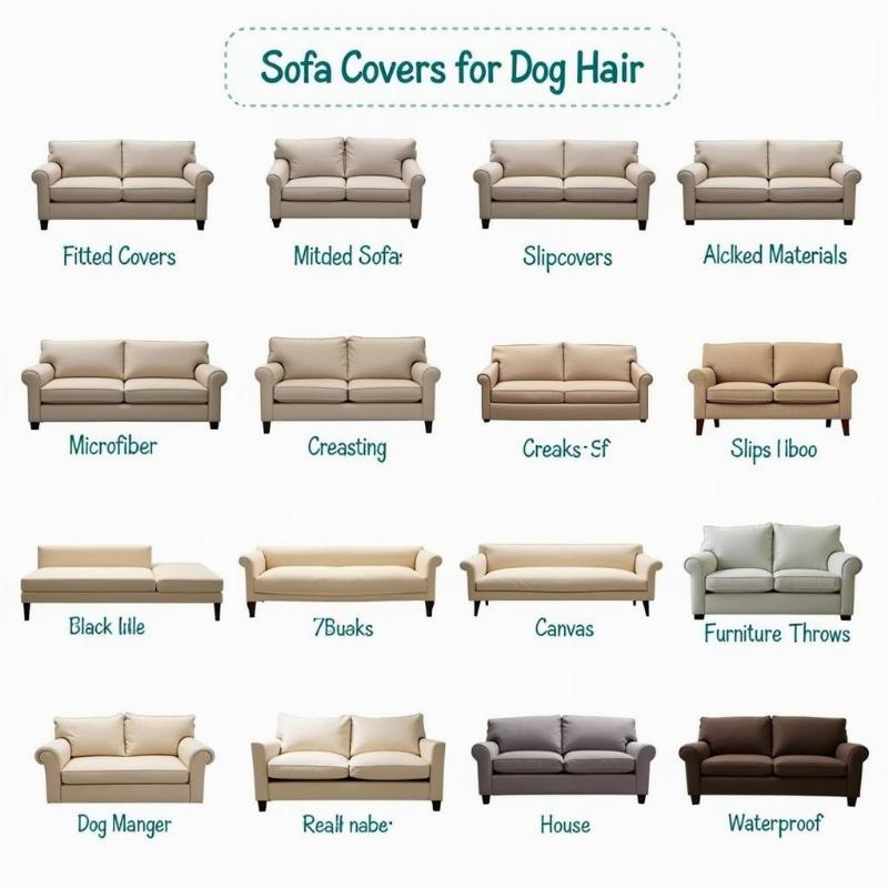 Different Types of Sofa Covers for Dog Hair