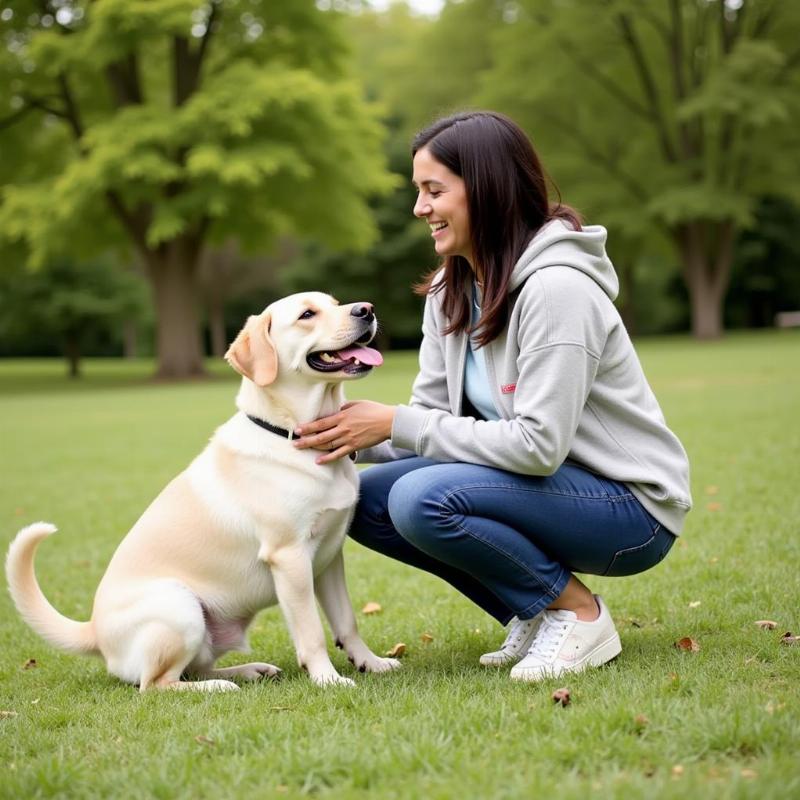 Dog and Owner Bond with Sonia's Pawsitive Dog Training