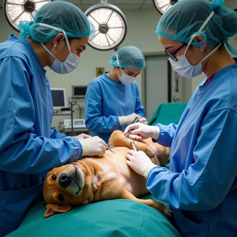 Spaying a Dog After Her Heat Cycle