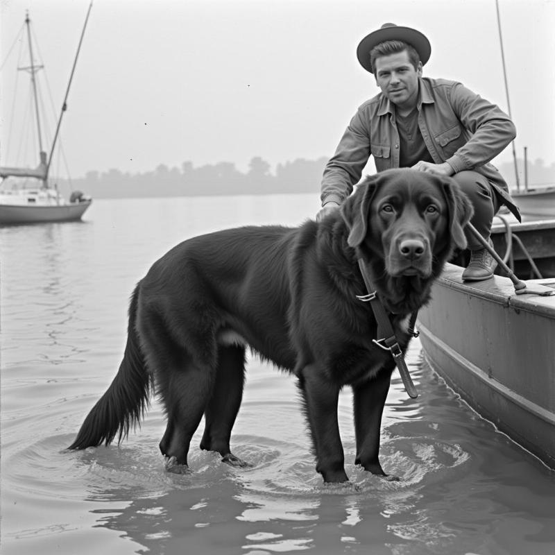 St. John's Water Dog Historical Photo