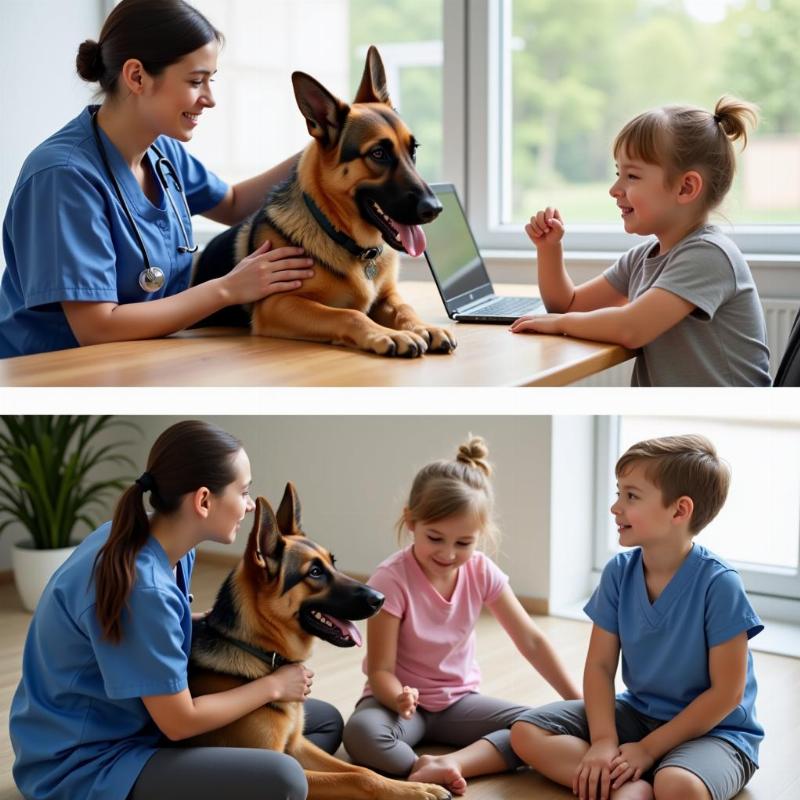 Health and temperament of German Shepherds