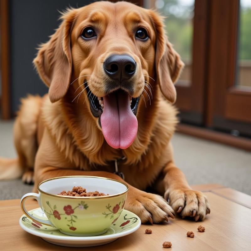 Sundays Food Dog Eating