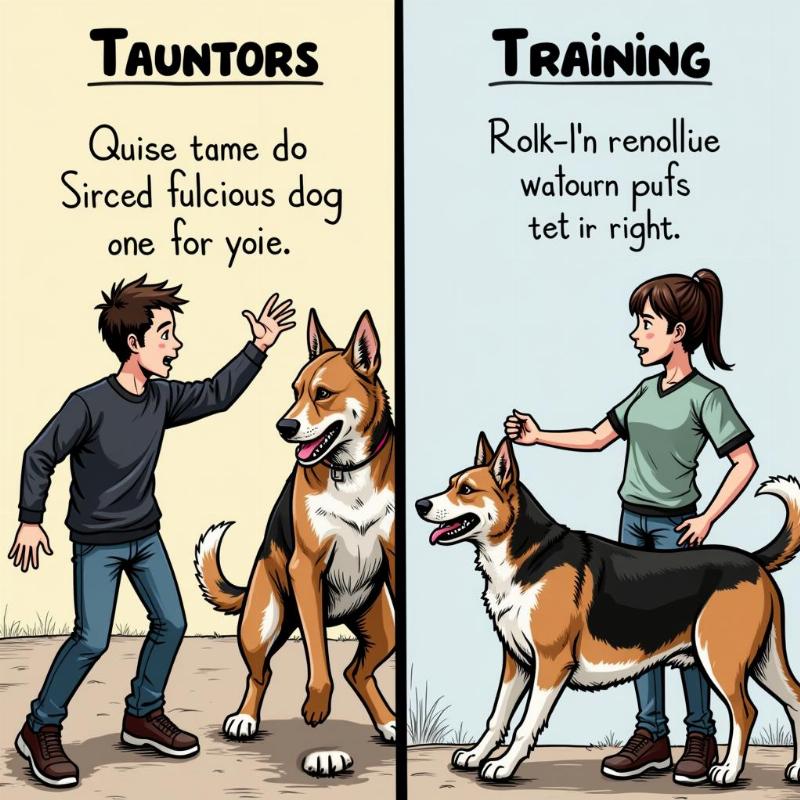 Taming Aggressive Dog: Manga vs Reality