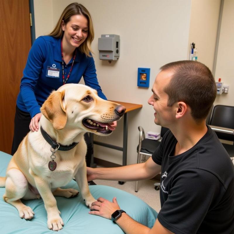 Therapy Dog and Handler in Kansas City