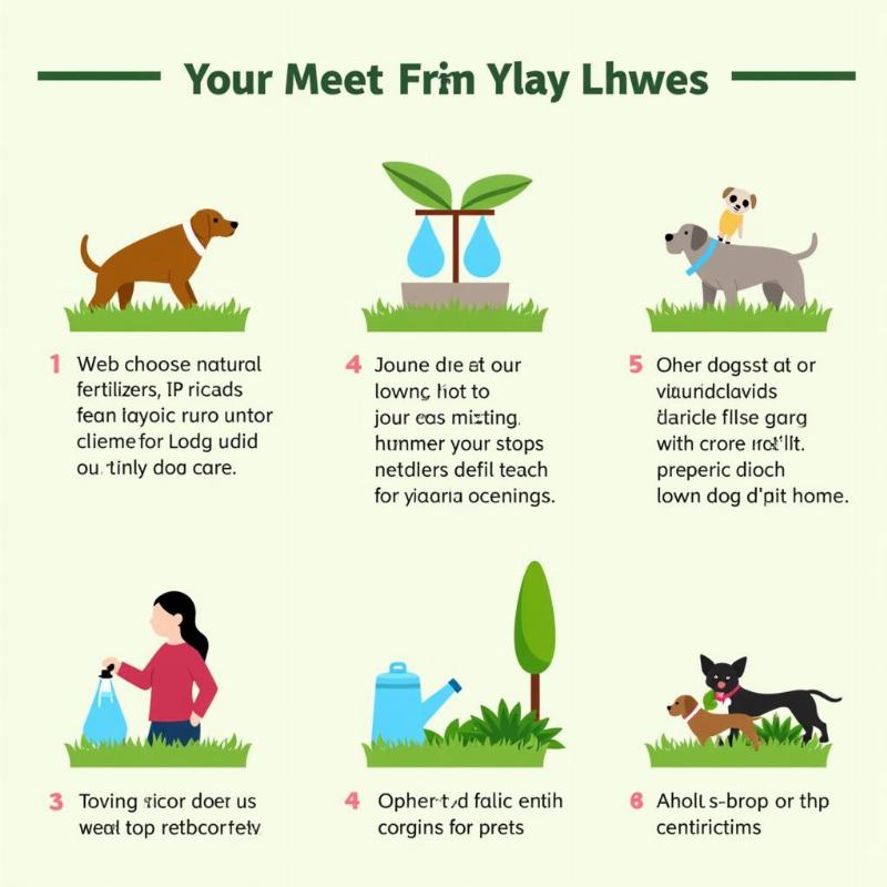 Dog-friendly lawn care practices