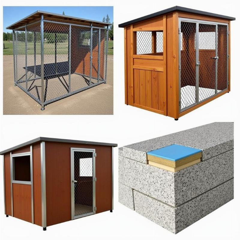 Materials Used for Building Dog Kennels