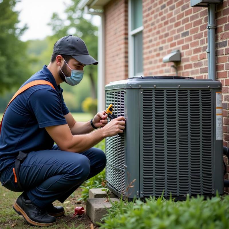 Cleaning an AC Unit