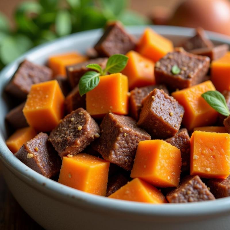 Venison and Sweet Potato Dog Food Ingredients