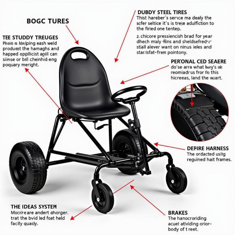 Yerf Dog Go Kart 3203 Features