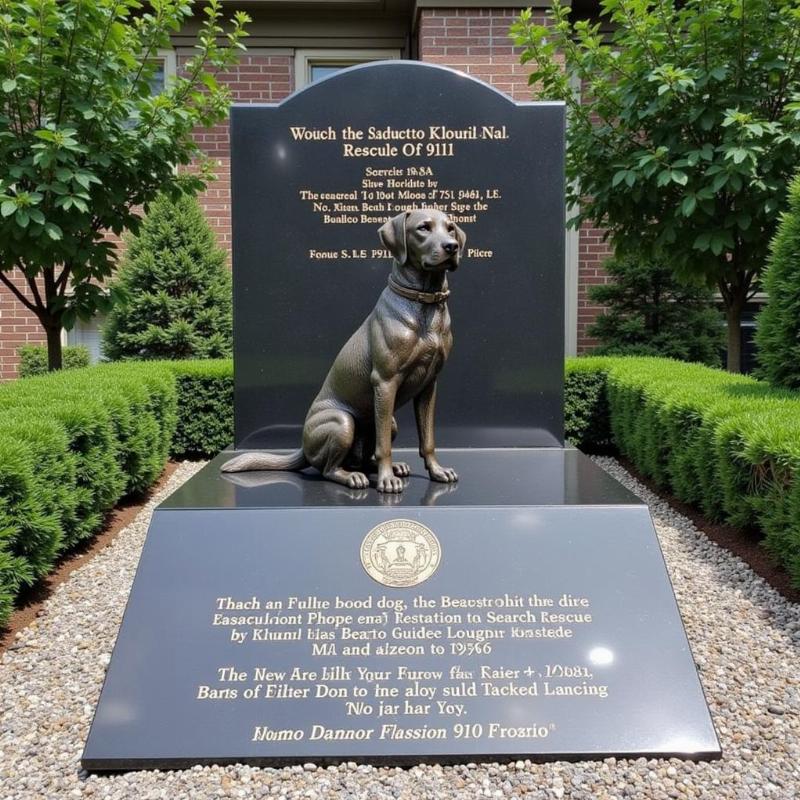 9/11 Dog Memorial