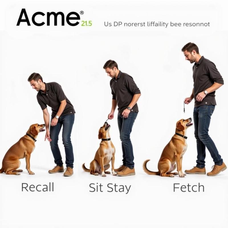 Using the Acme 210.5 in Dog Training Exercises