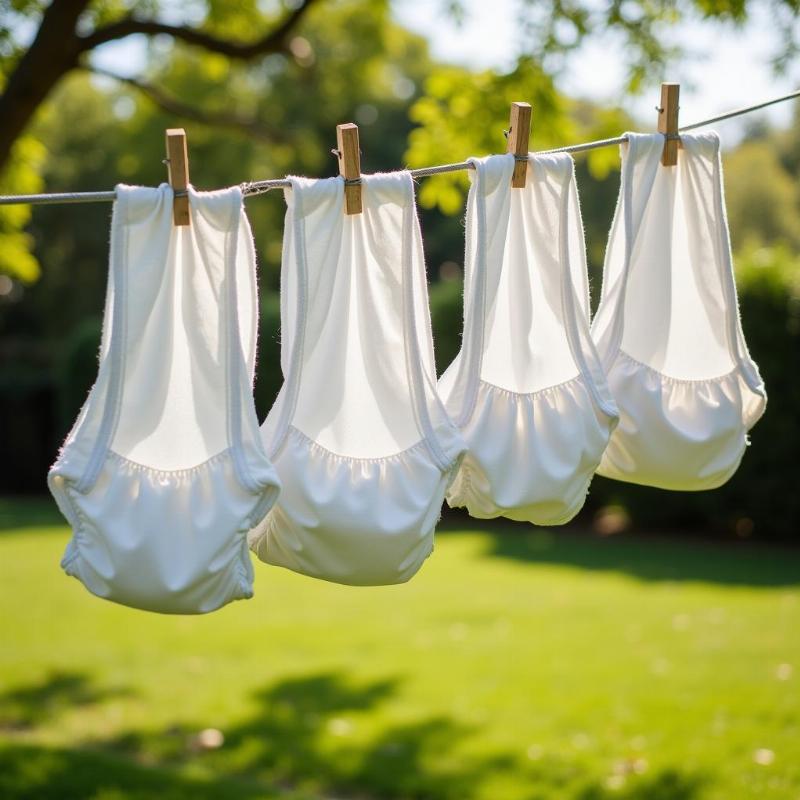 Air Drying Dog Diapers