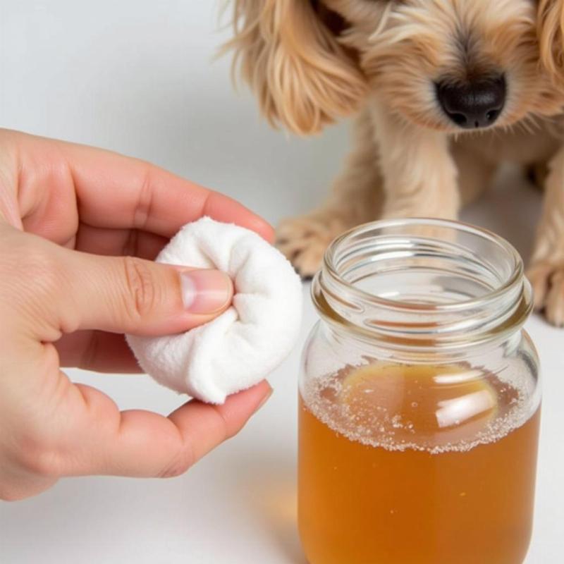 Apple Cider Vinegar Solution for Dog Yeast Infection