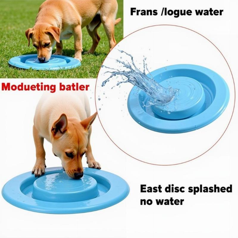 No-Spill Dog Water Bowl