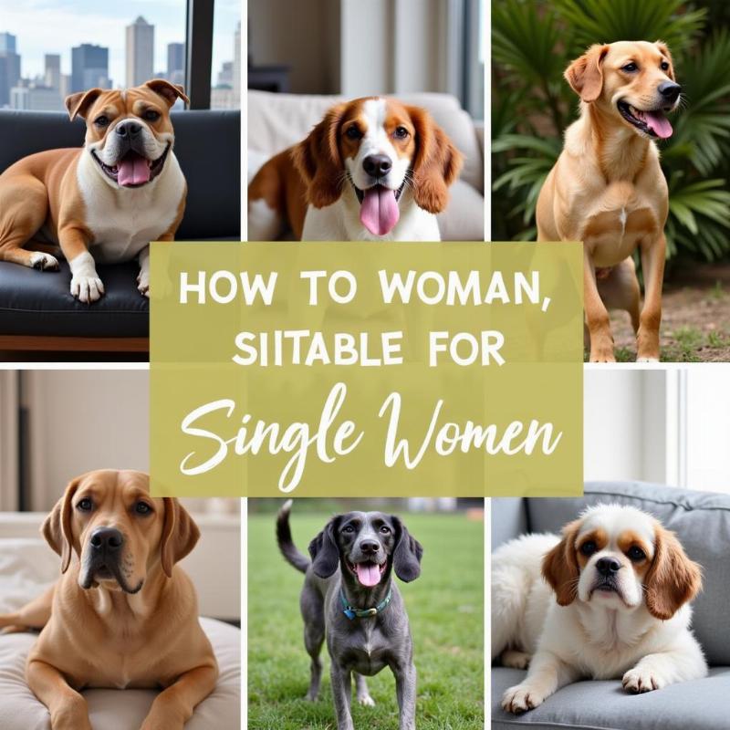 Best Dog Breeds for Single Women