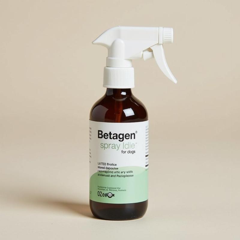 Close up of Betagen Spray for Dogs