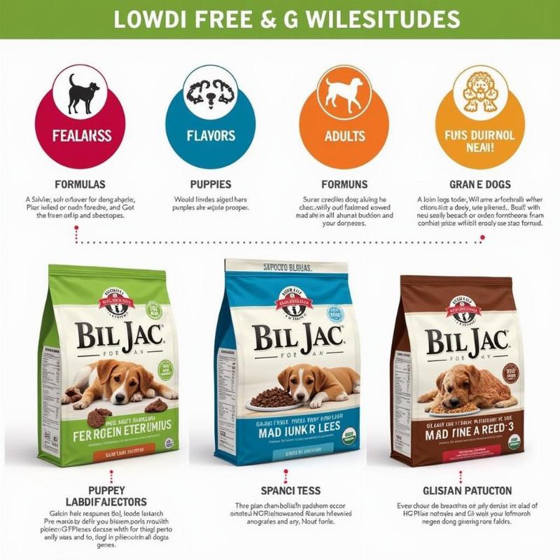 Bil Jac Grain Free Dog Food Variety