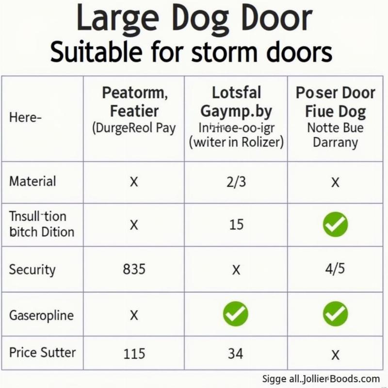 Different Types of Large Dog Doors for Storm Doors