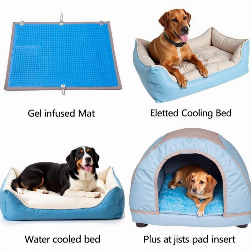 Types of Large Cooling Dog Beds