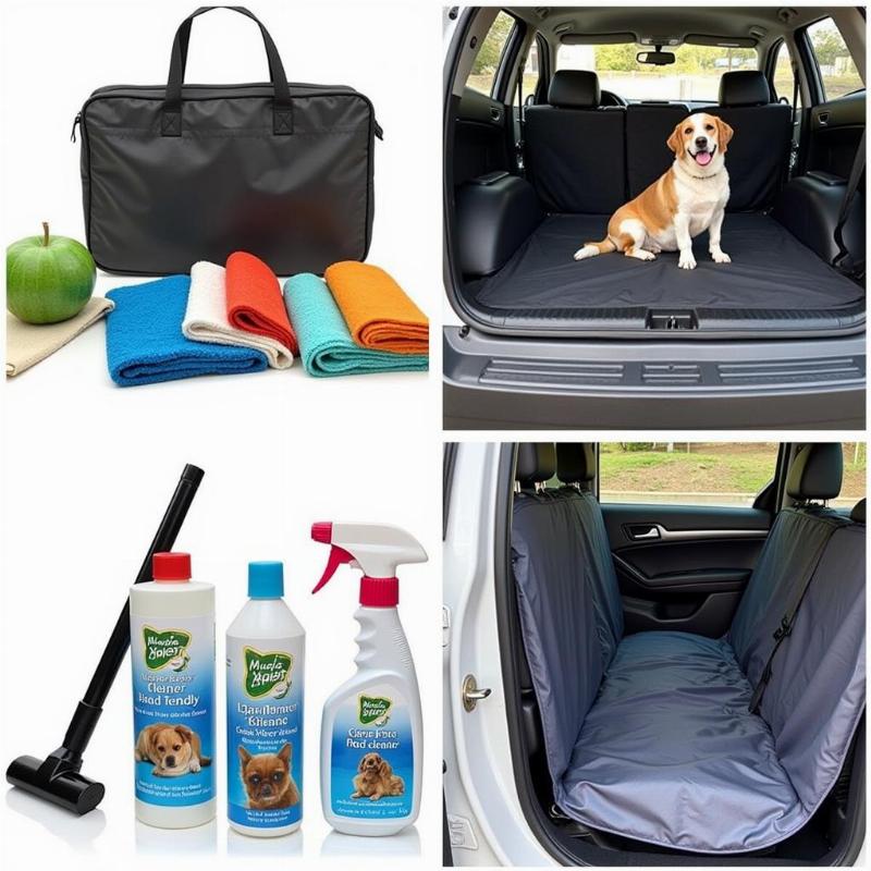 Other essential car cleaning supplies for dog owners