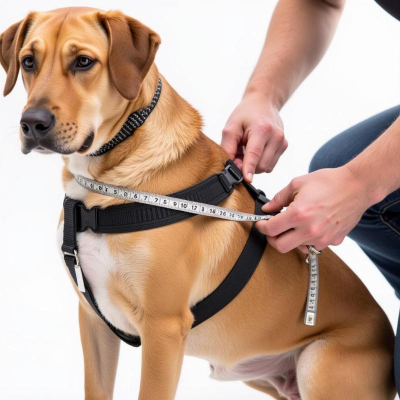 Measuring a Dog's Chest