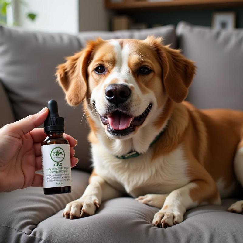 CBD oil for dogs anxiety relief